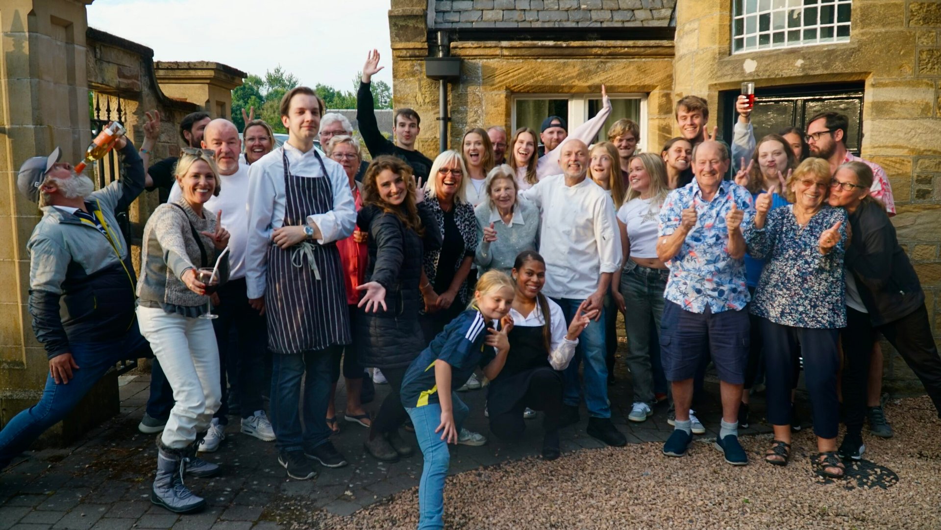 Private Chef Giuseppe Manzoli is in Cupar