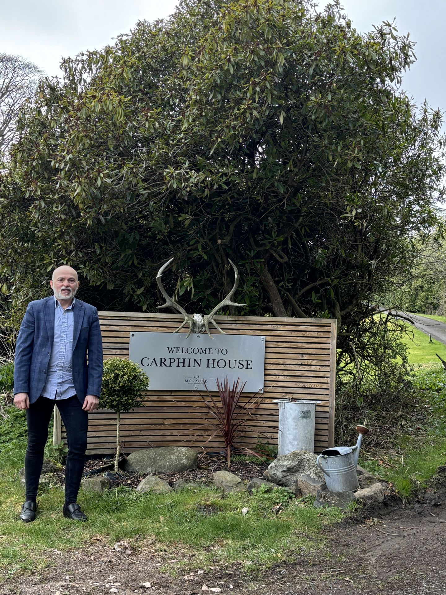 Giuseppe Manzoli Italian private chef at Carphin House Fife near St Andrews Scotland